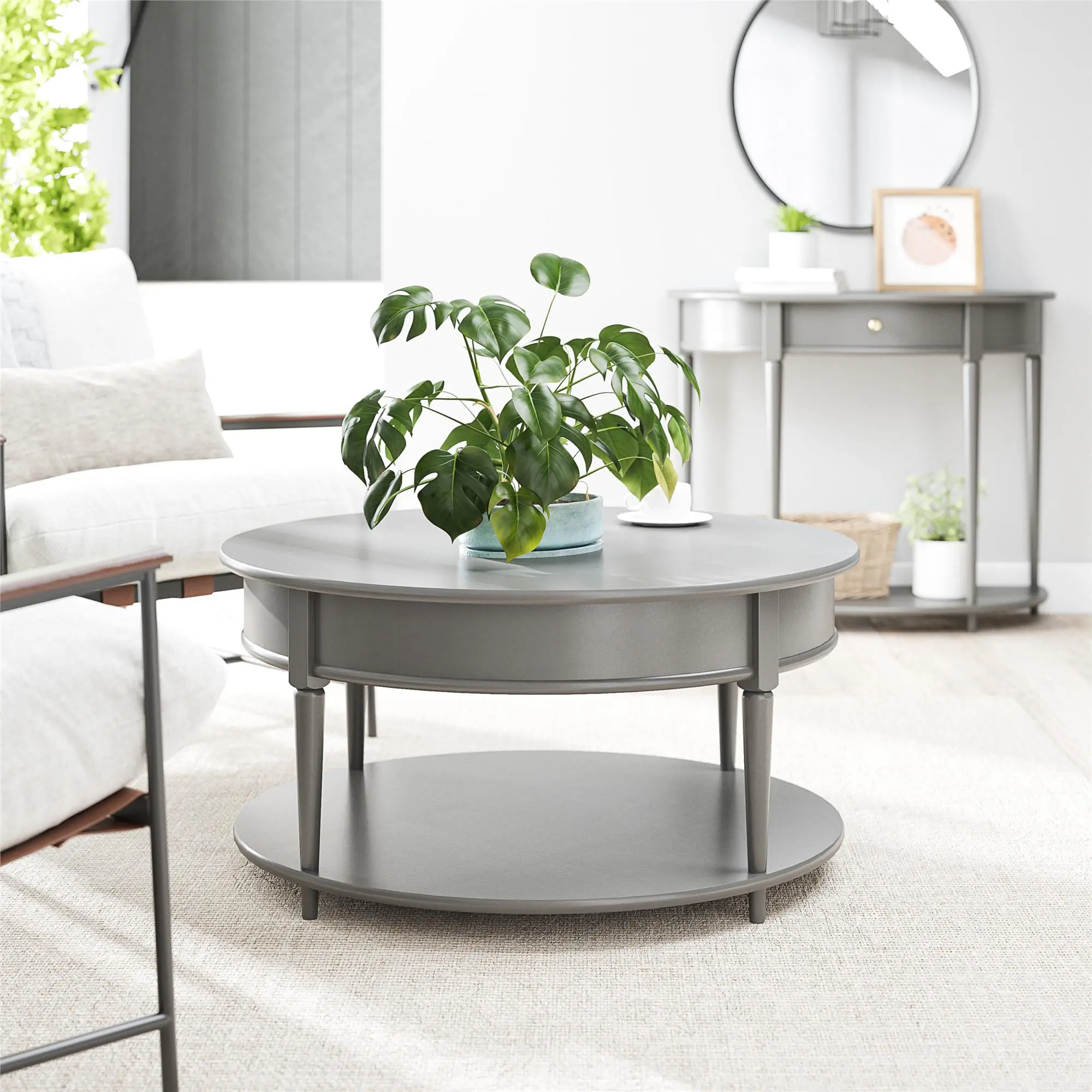Aurora Gray Coffee Table-2