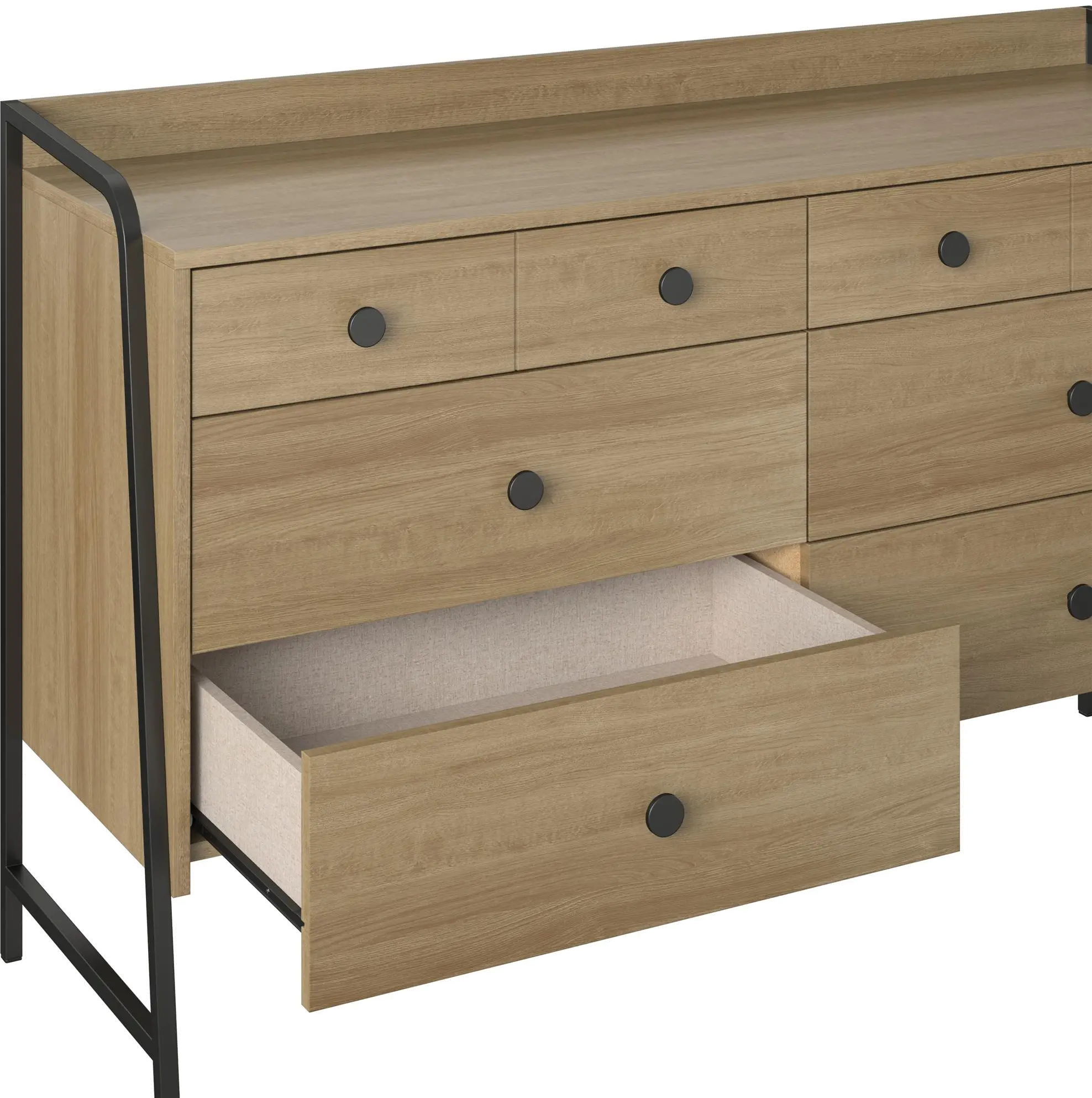 Bushwick Natural 6-Drawer Dresser-5