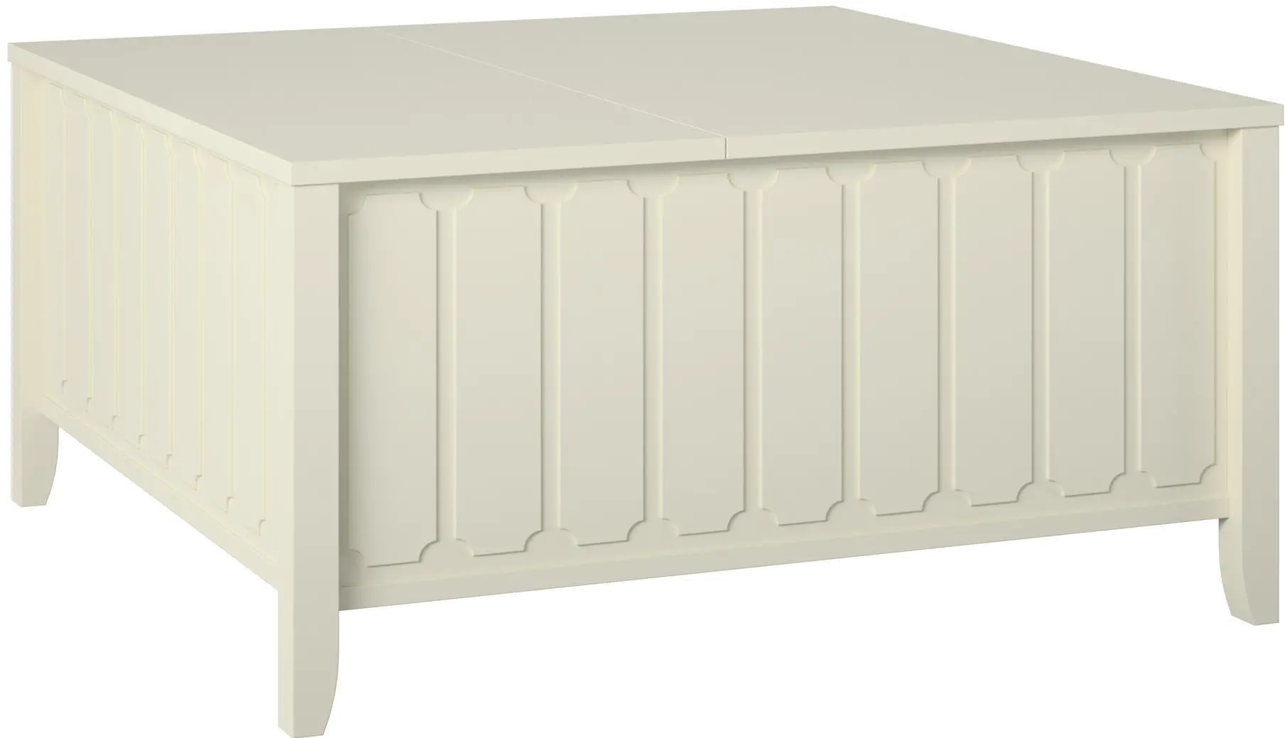 Majesty White Lift Top Coffee Table-4