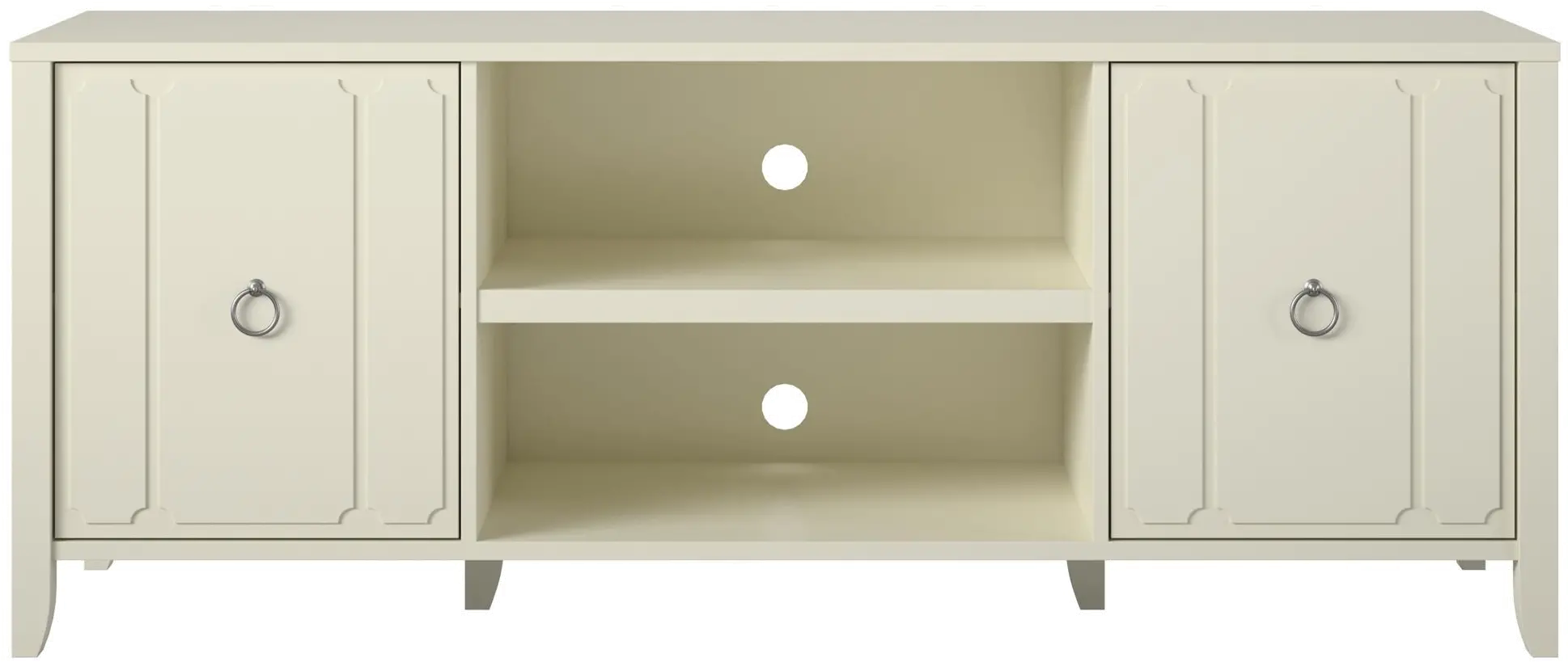 Majesty 60  White TV Stand-1