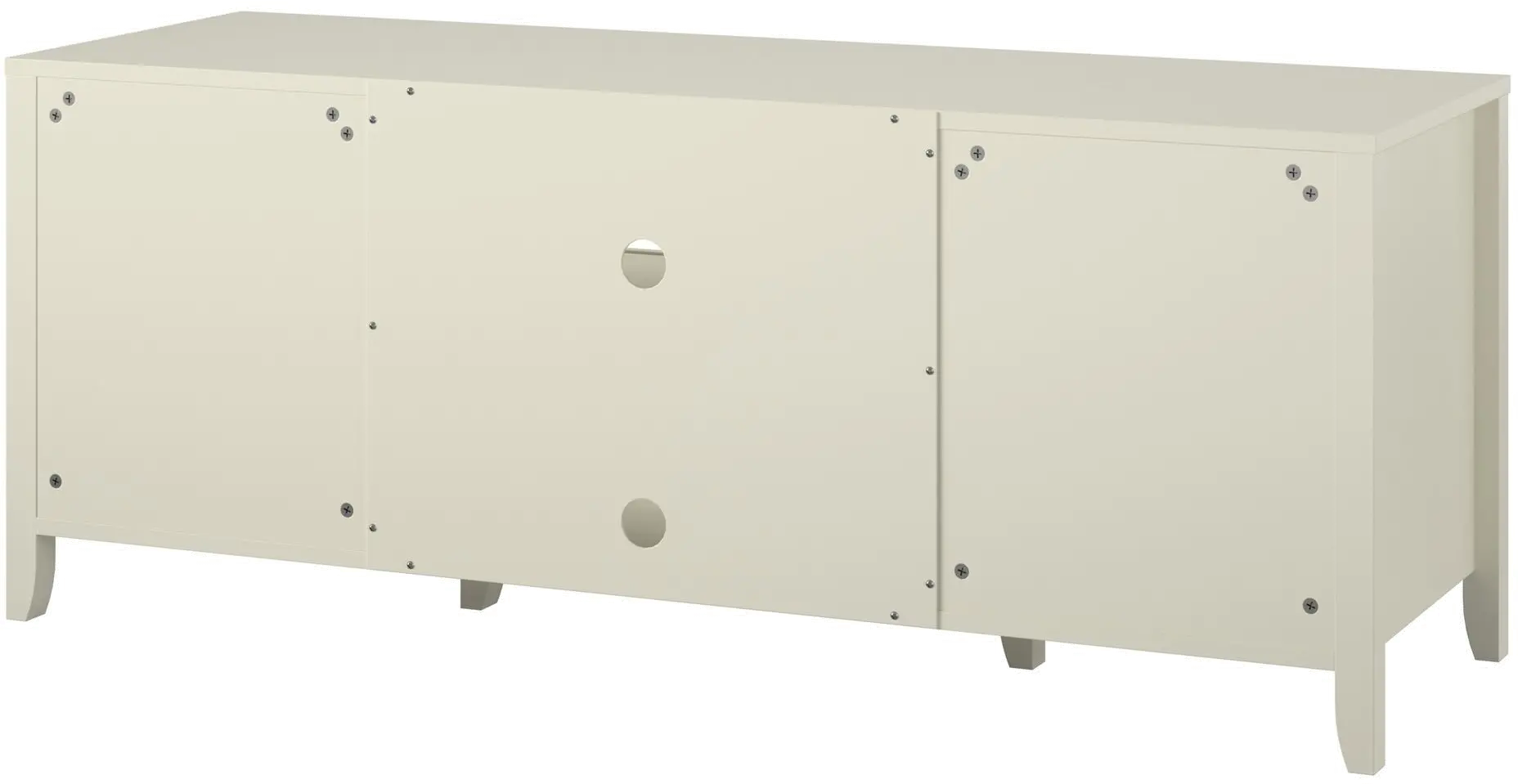 Majesty 60  White TV Stand-4