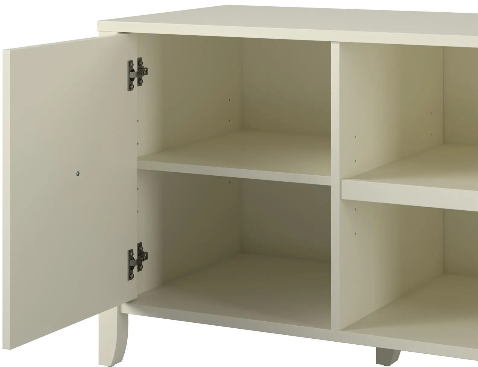 Majesty 60  White TV Stand-5