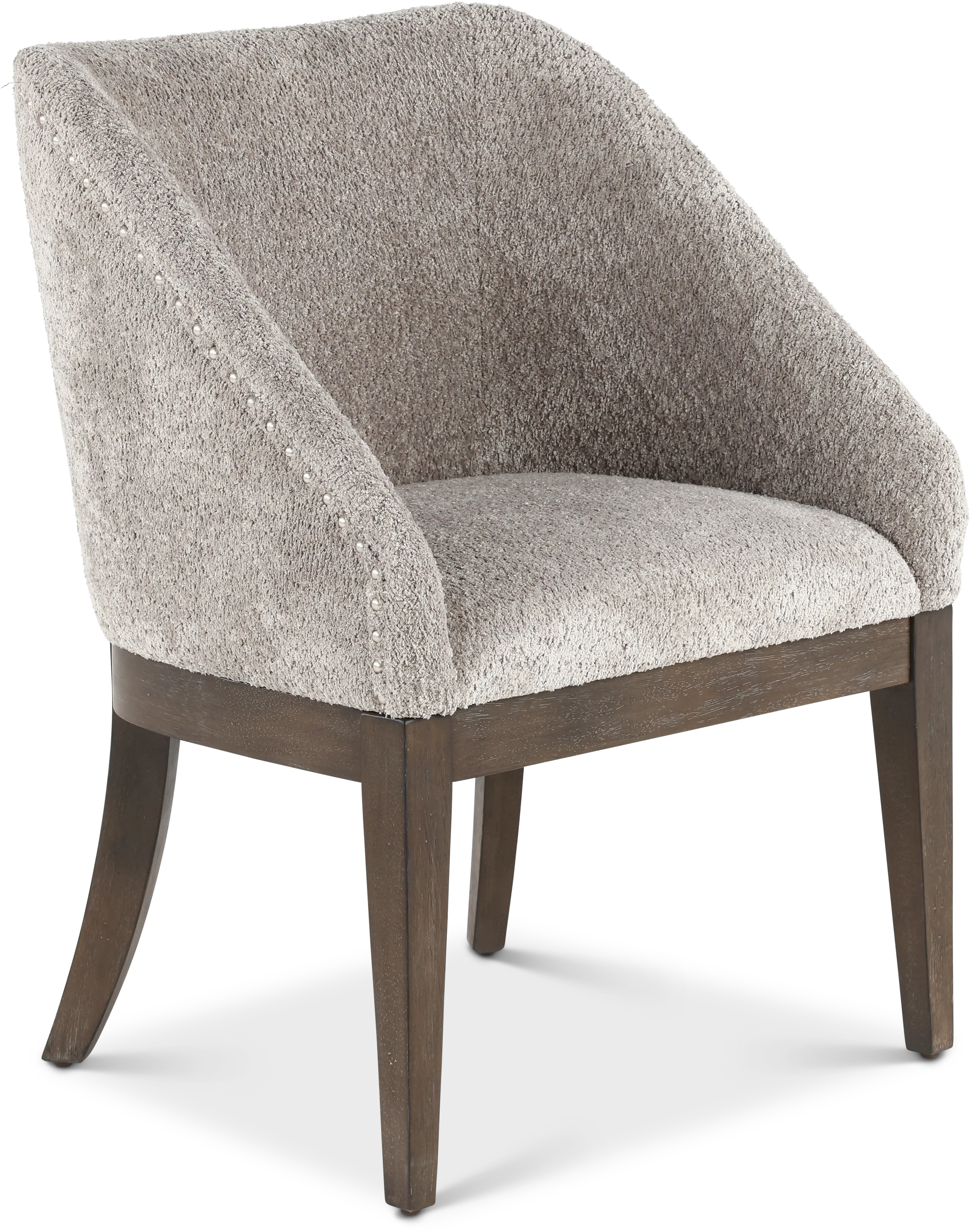 732-C6501S Cascade Espresso Brown and Gray Upholstered Dining Chair-1