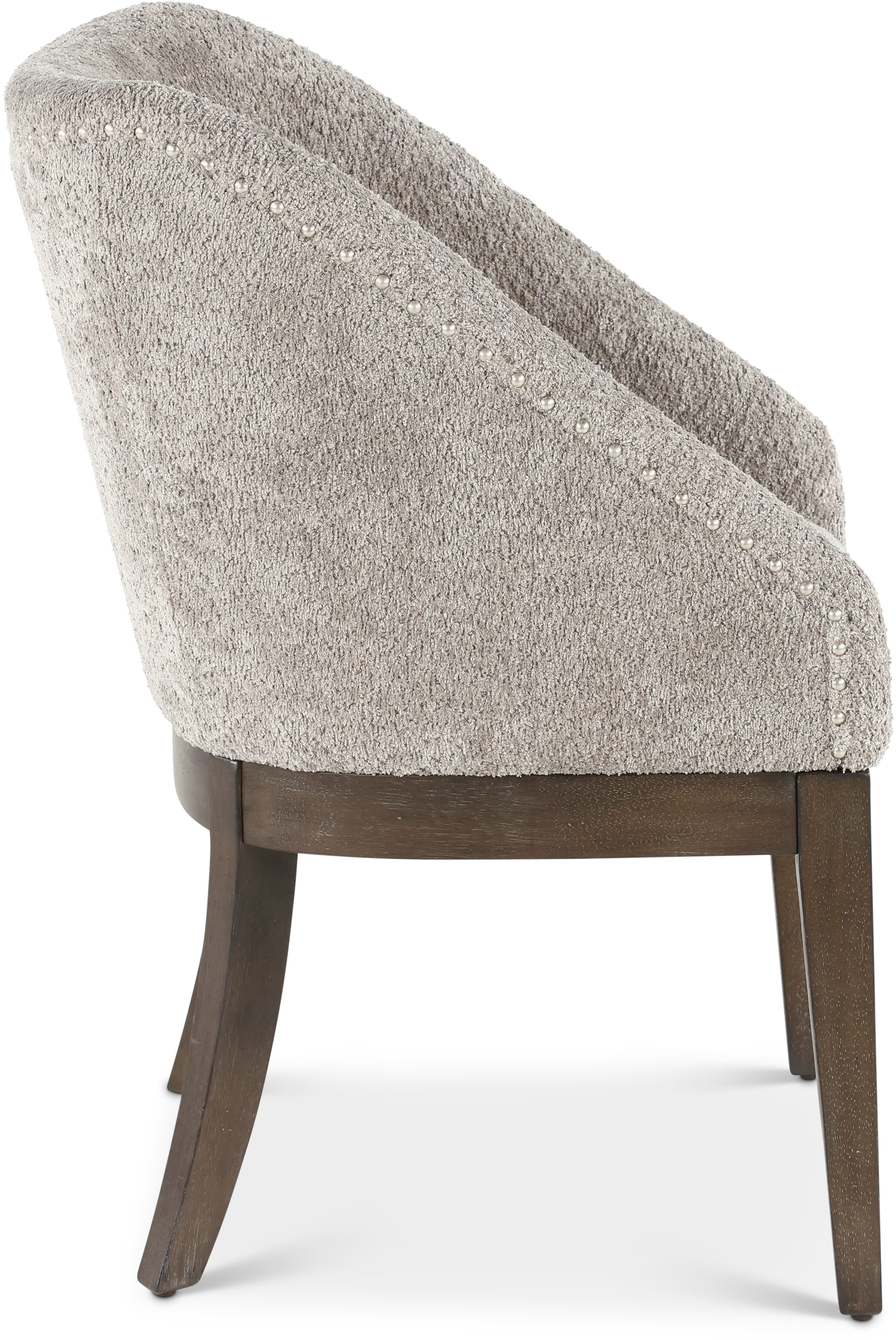 732-C6501S Cascade Espresso Brown and Gray Upholstered Dining Chair-5