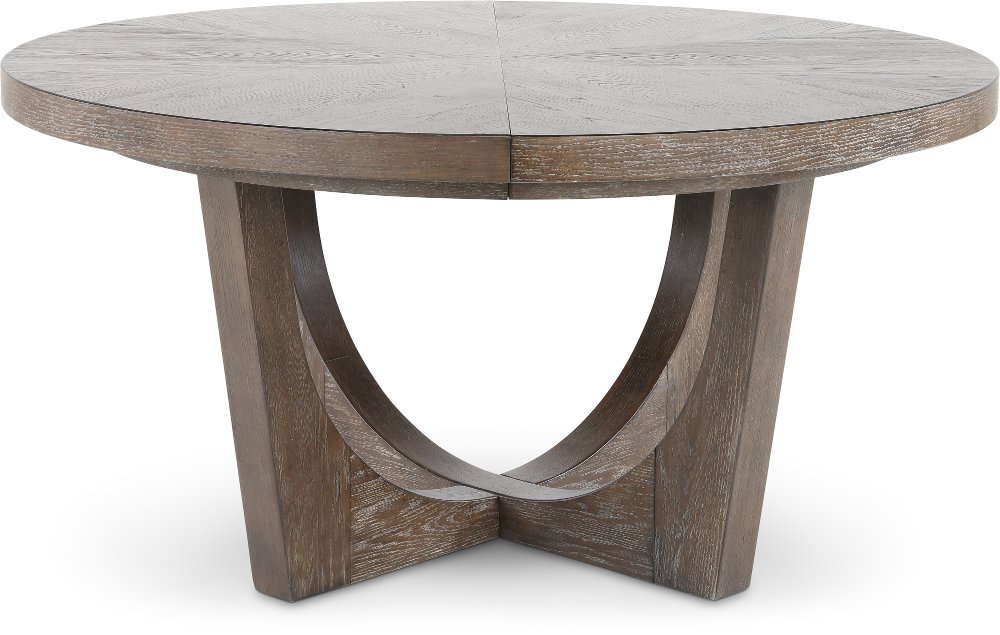 Cascade Espresso Brown Round Dining Table