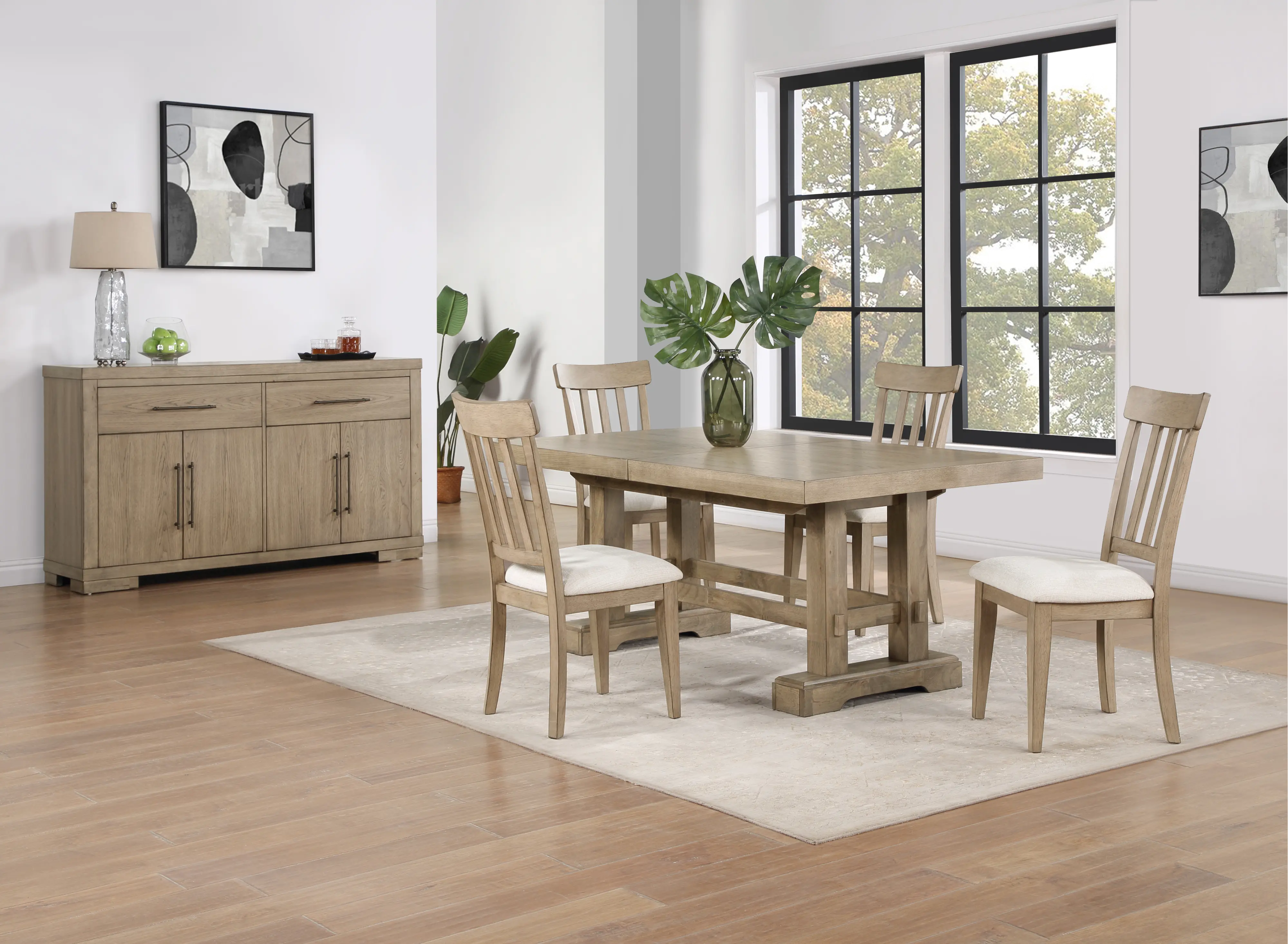 Napa Natural Dining Table-2