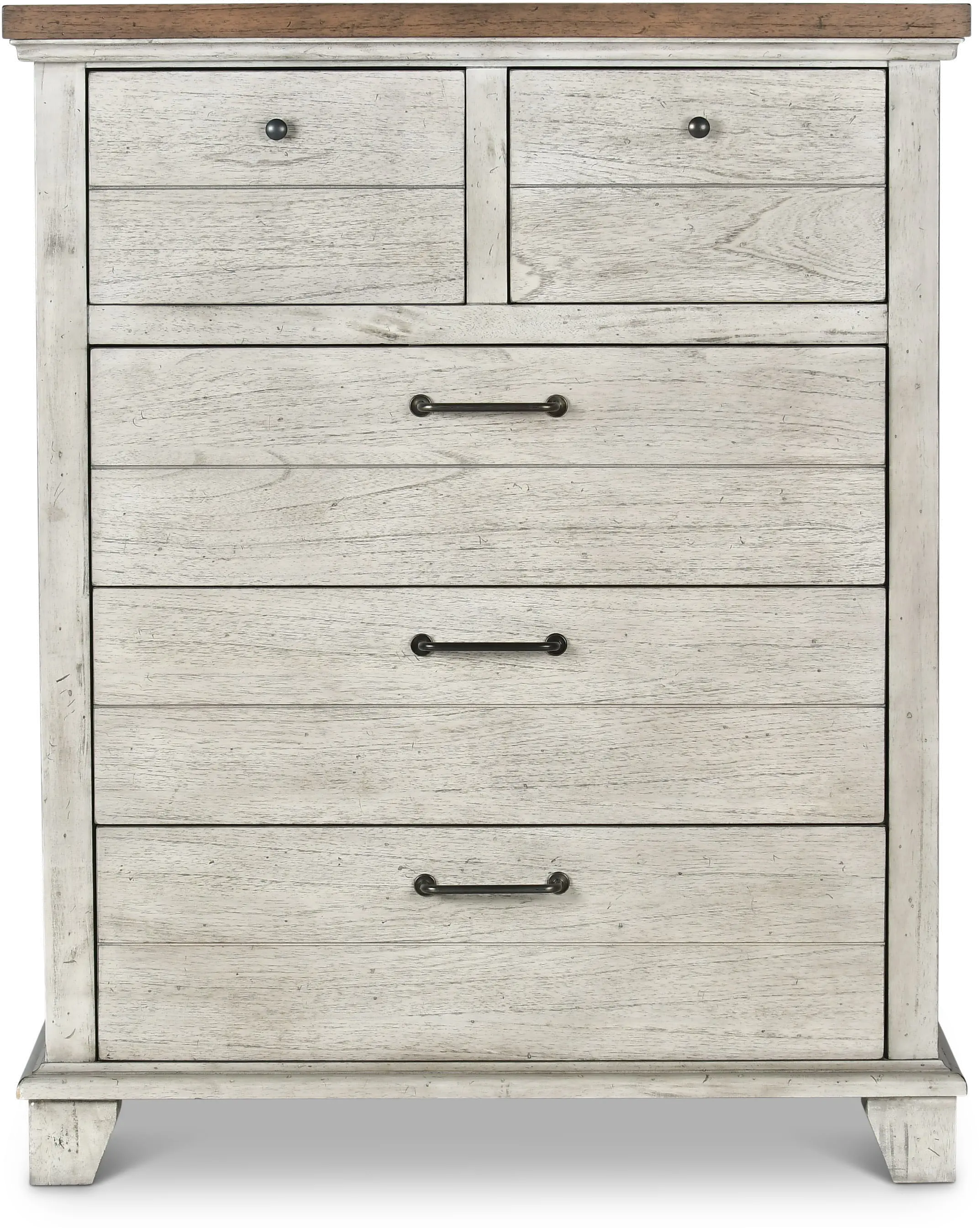 Bear Creek White Chest of Drawers-1