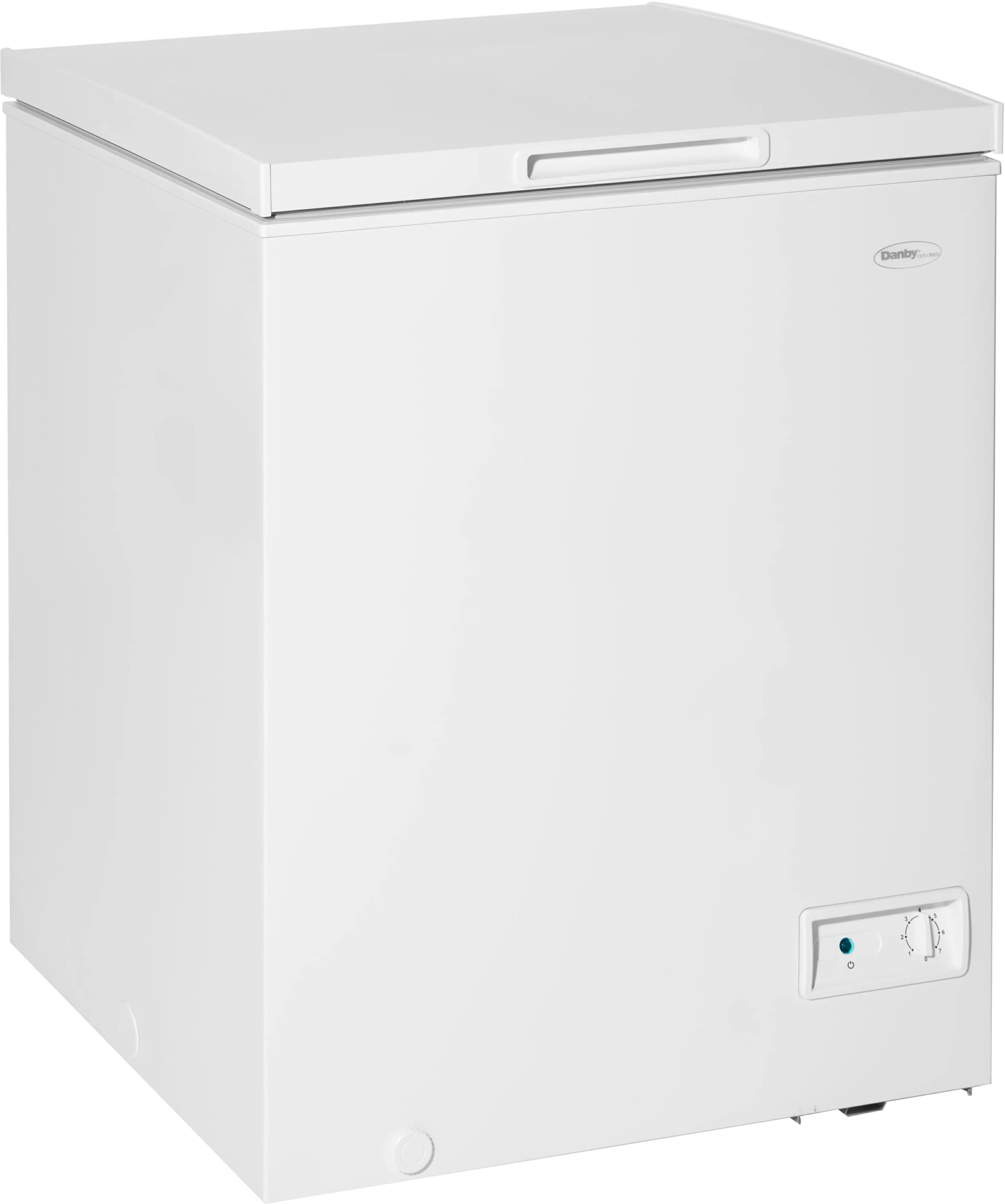 DCF050A6WM Danby Diplomat 5.0 cu ft Square Chest Freezer - White-1