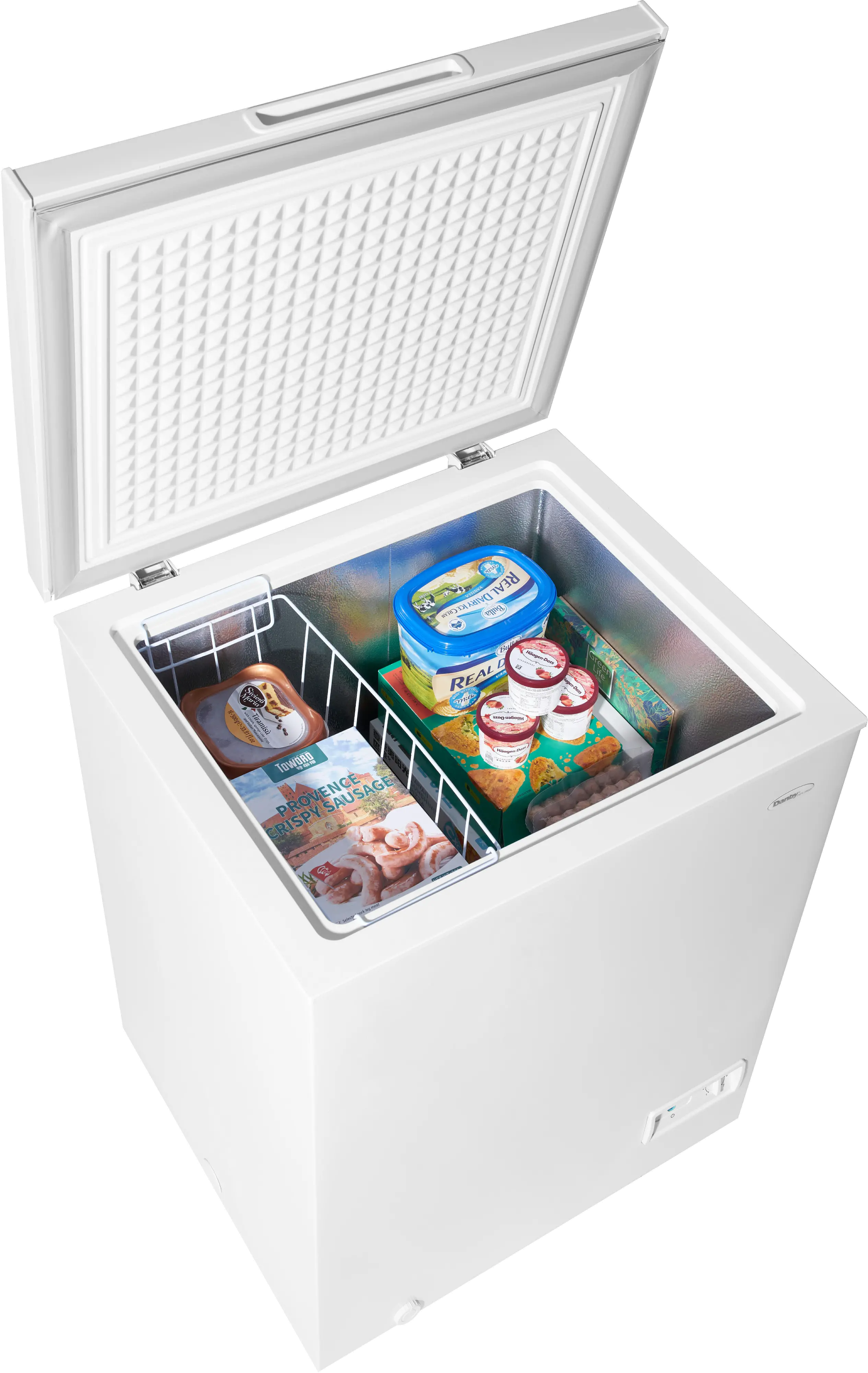 DCF050A6WM Danby Diplomat 5.0 cu ft Square Chest Freezer - White-8