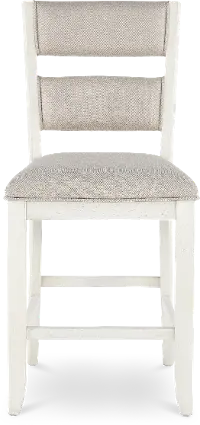 Willow White Counter Height Dining Chair