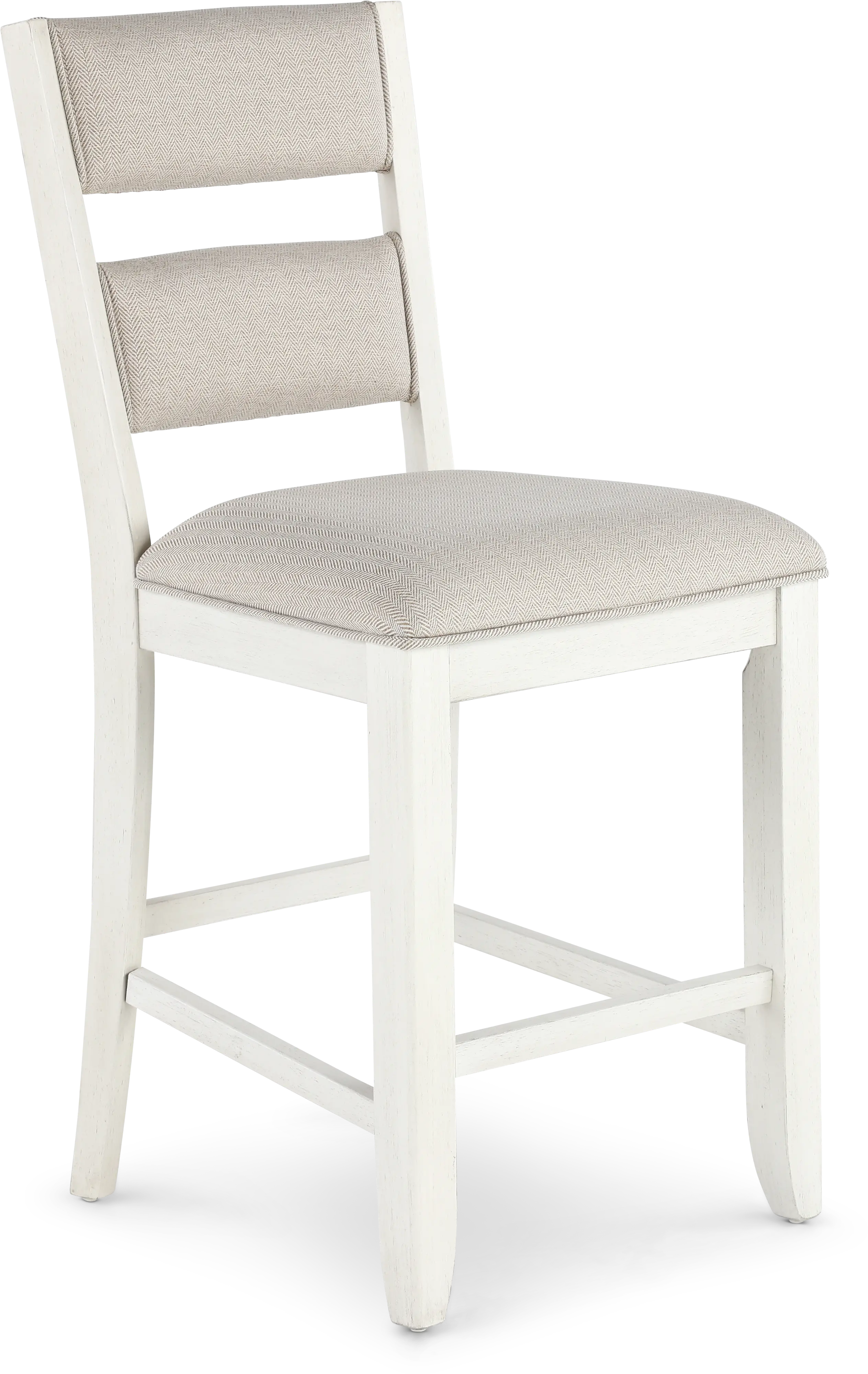 Willow White Counter Height Dining Chair-4