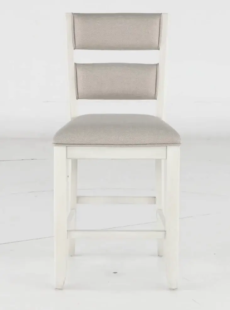 Willow White Counter Height Dining Chair-5