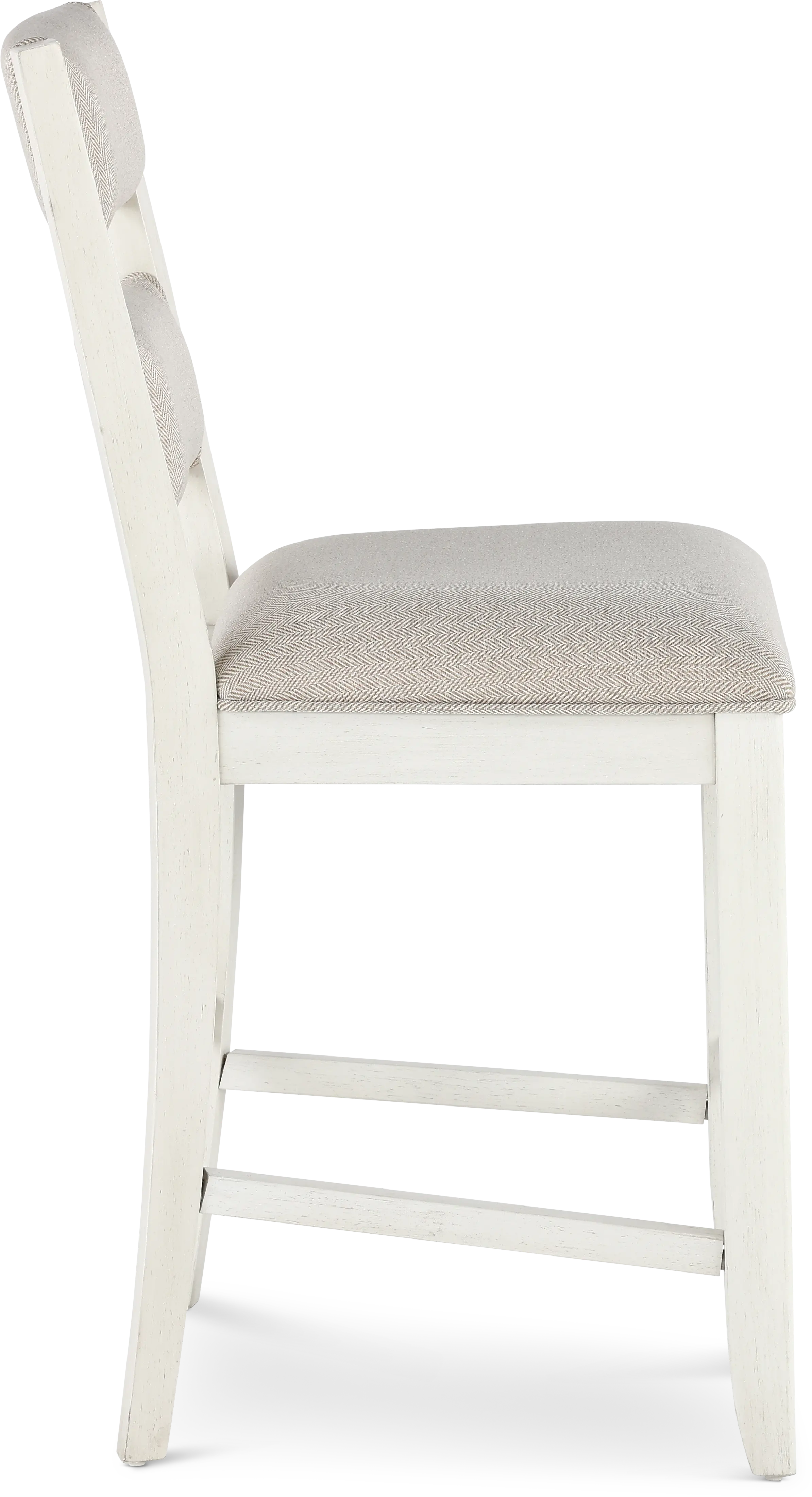 Willow White Counter Height Dining Chair-6