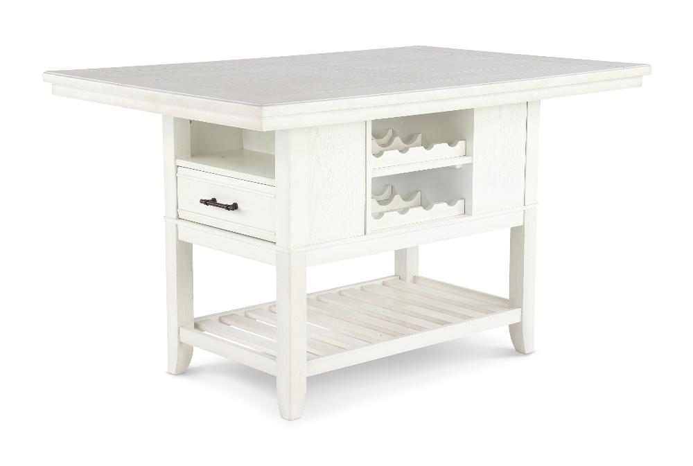 Willow White Counter Height Dining Table