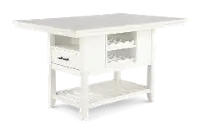 Willow White Counter Height Dining Table