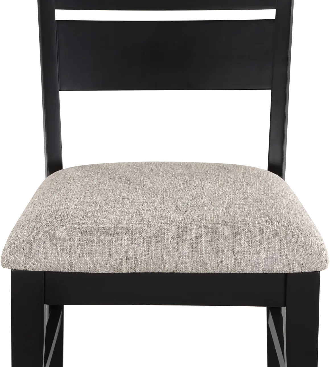 Mathis Gray and Black 5 Piece Dining Room Set-3
