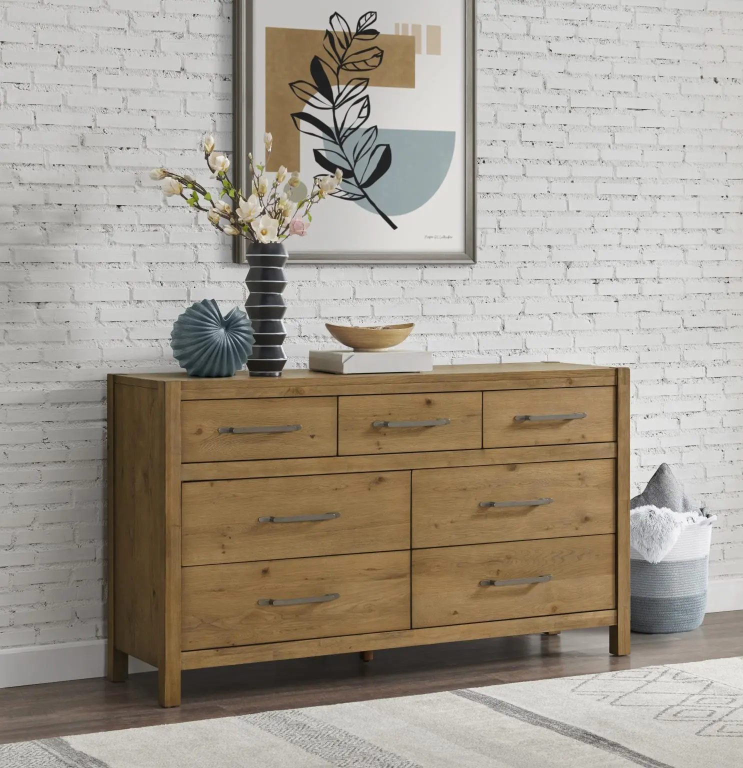 Boho Sandstone Tan Dresser-2