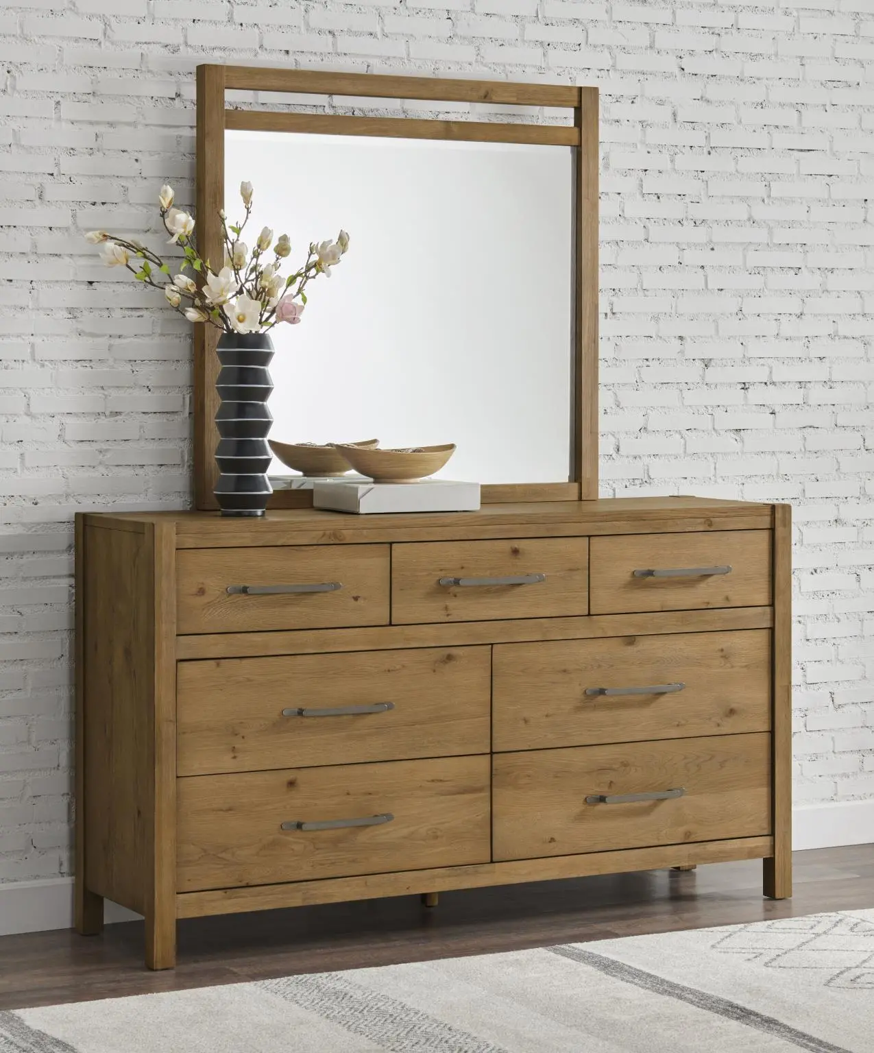Boho Sandstone Tan Dresser-7