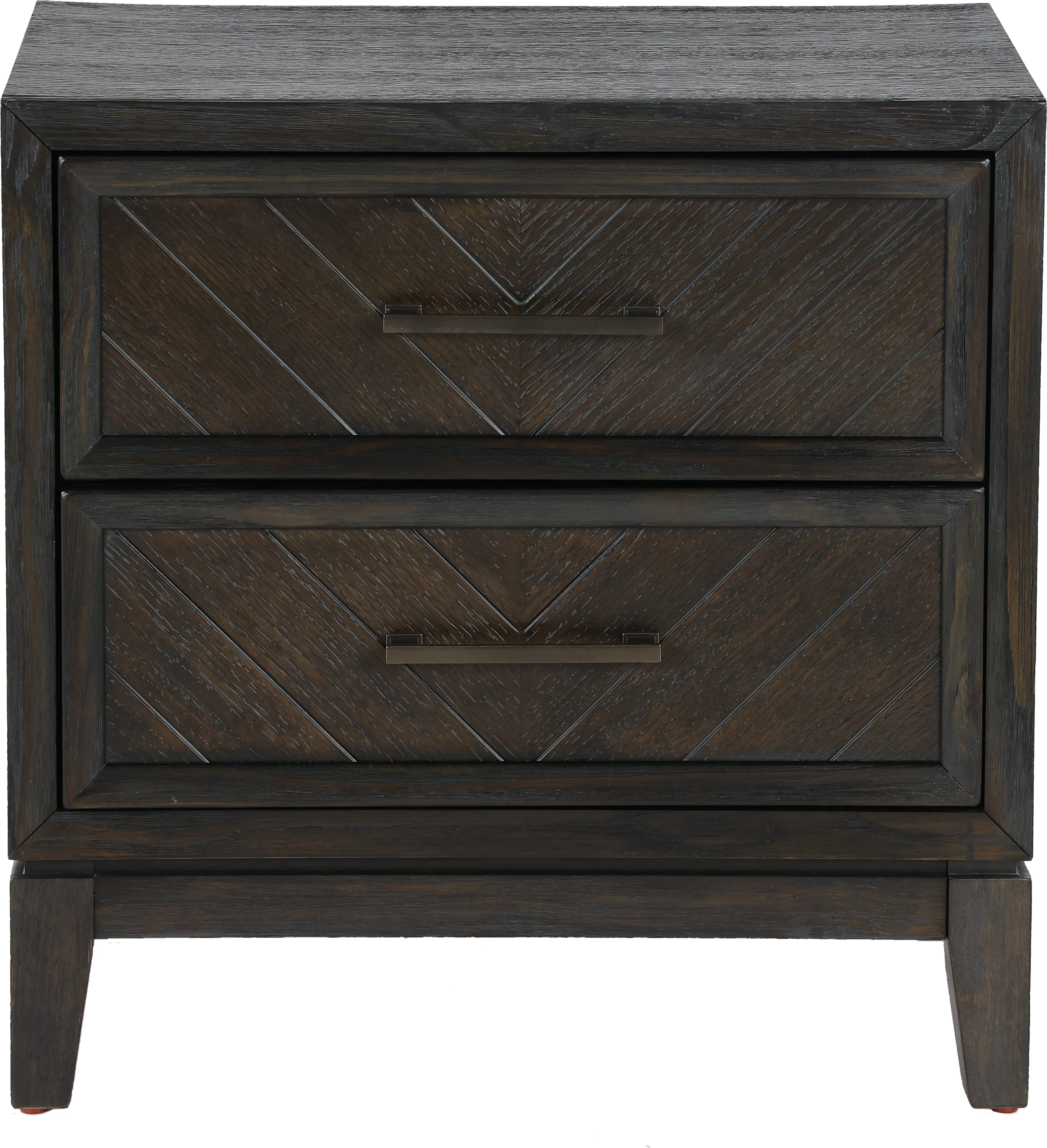 Burbank Black Nightstand-1