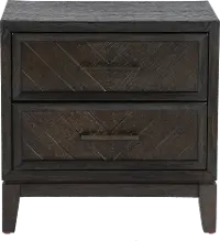 Burbank Black Nightstand