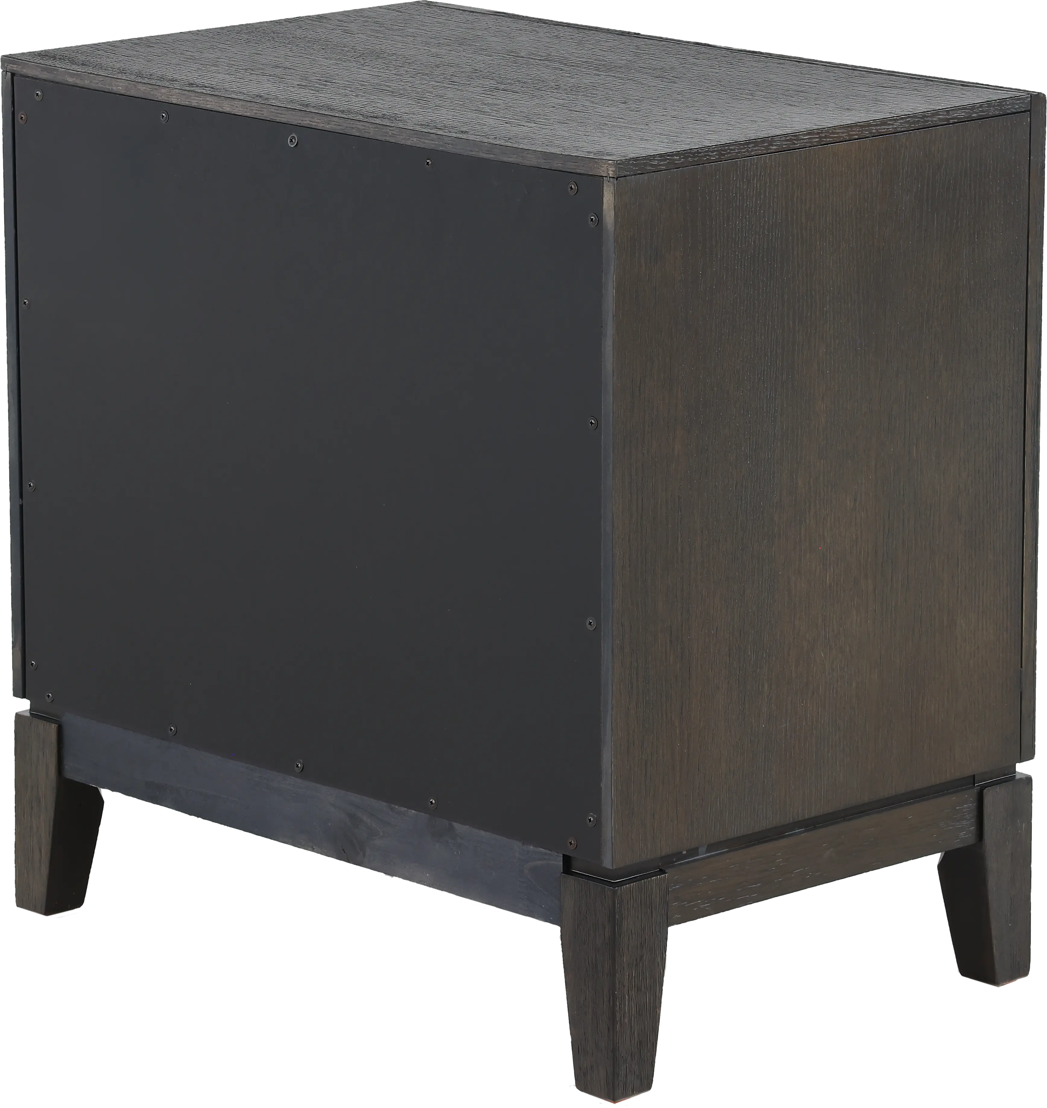 Burbank Black Nightstand-5