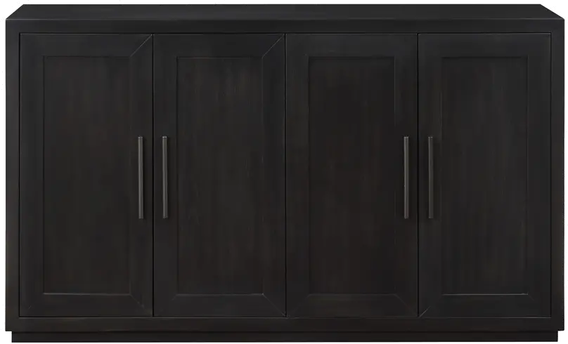 Jax Dark Brown Dining Server-2