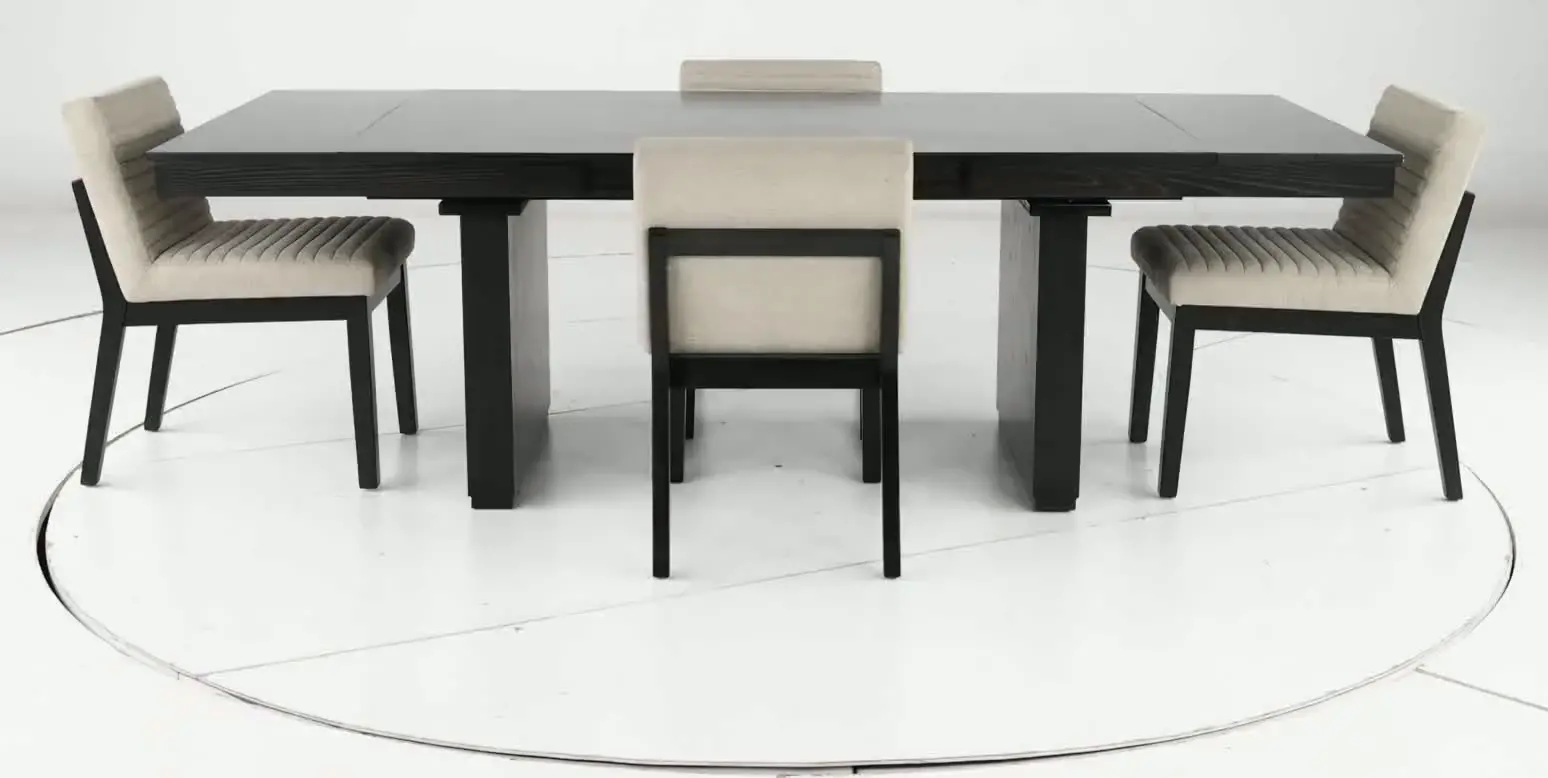 Jax Dark Brown 5 Piece Dining Set-5