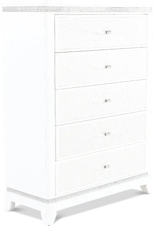 Celesta 80 Low chest ホワイト 5段チェスト Celesta 80 Low chest ホワイト 5段チェスト Celesta 80 Low