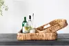 DF5372-S/2-LRG Large Hand Woven Rattan Tray