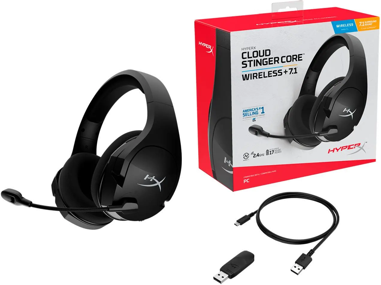 HYPERX-WRLSHEADST HyperX Cloud Stinger Core Wireless Headset-9