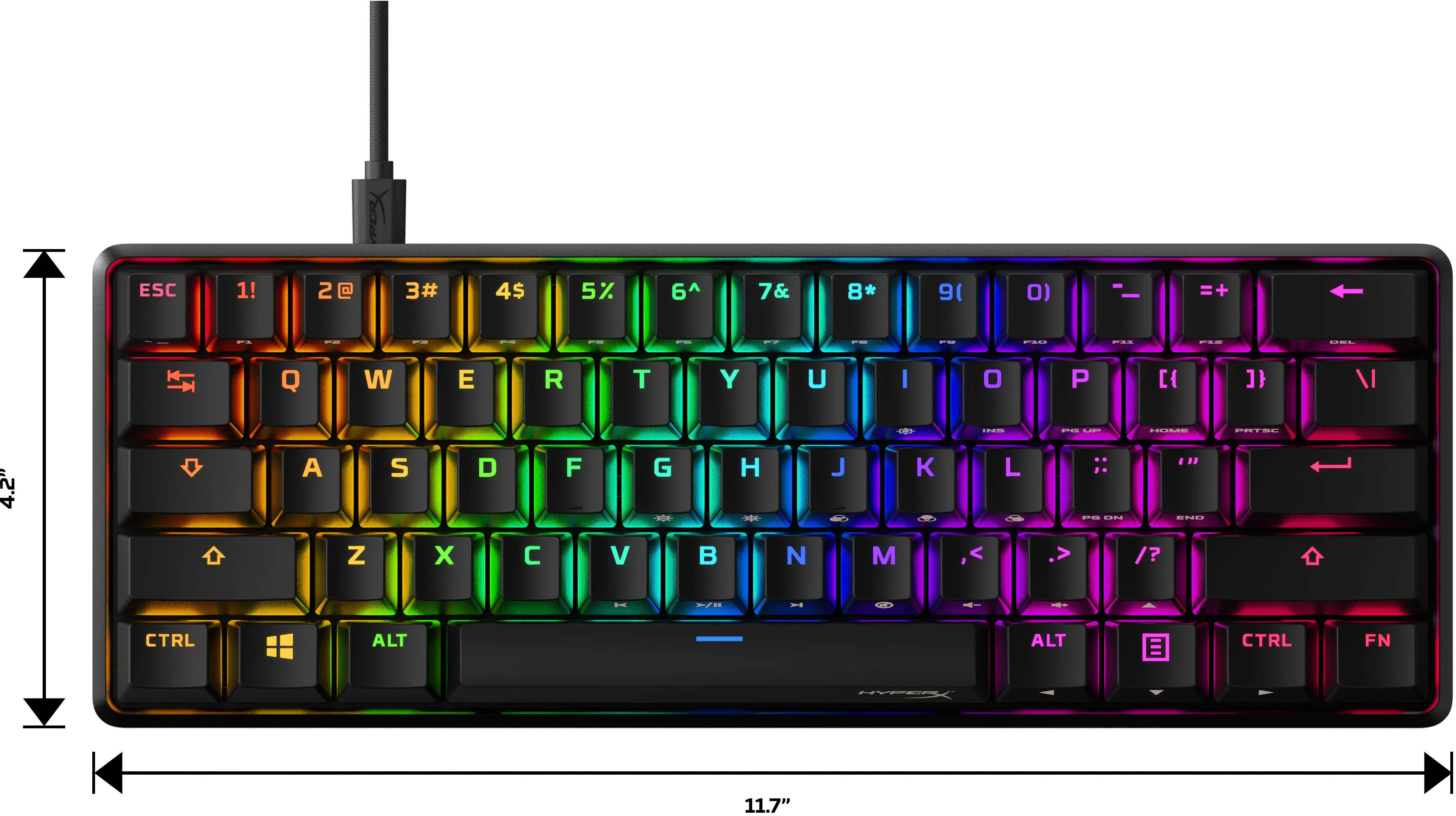HYPEREX ORIGIN 60 KEYBOARD HyperX Alloy Origins 60 Keyboard-5