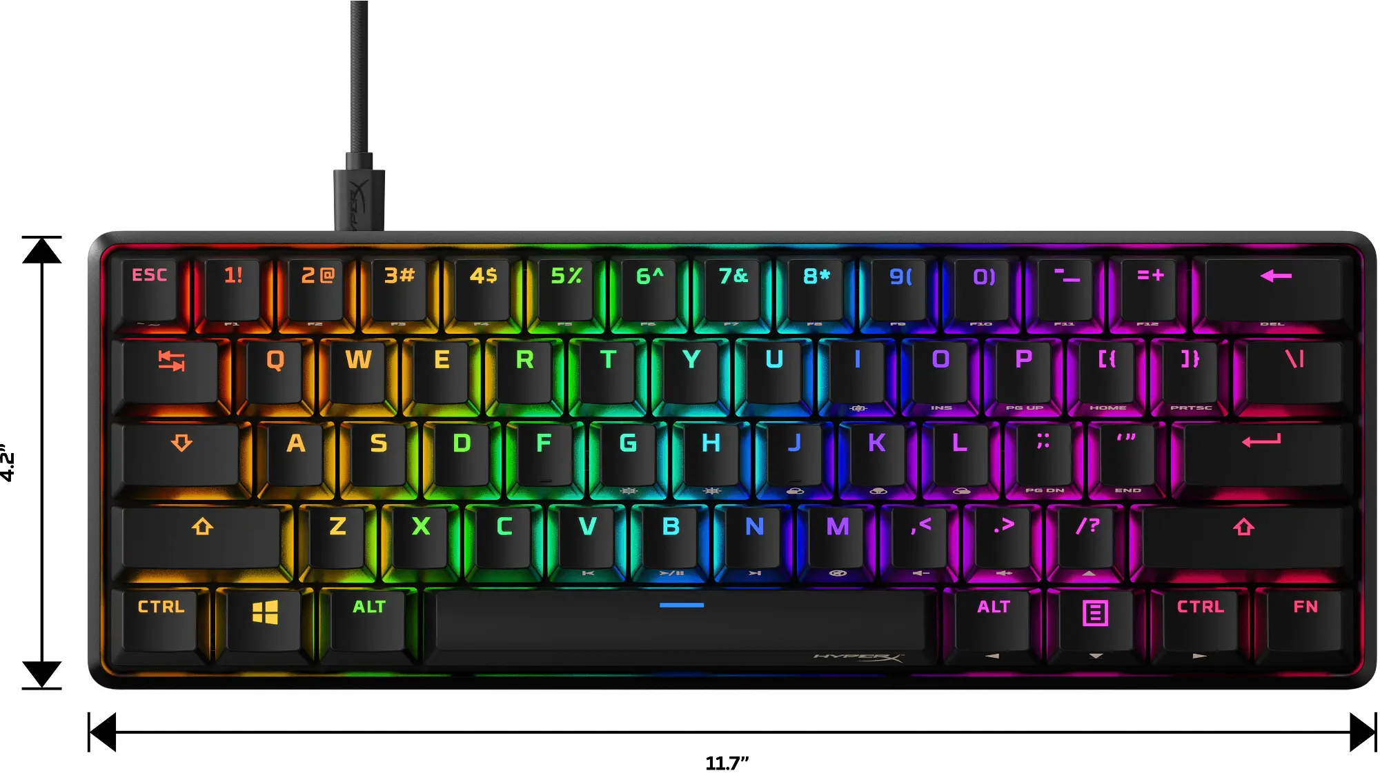 HyperX Alloy Origins 60 Keyboard | RC Willey