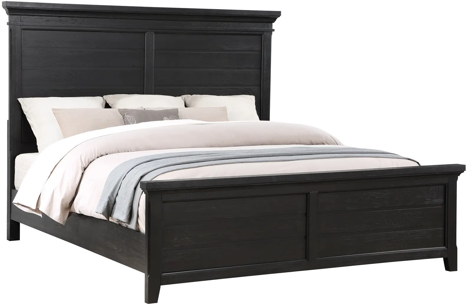 Glenna Black King Bed-1