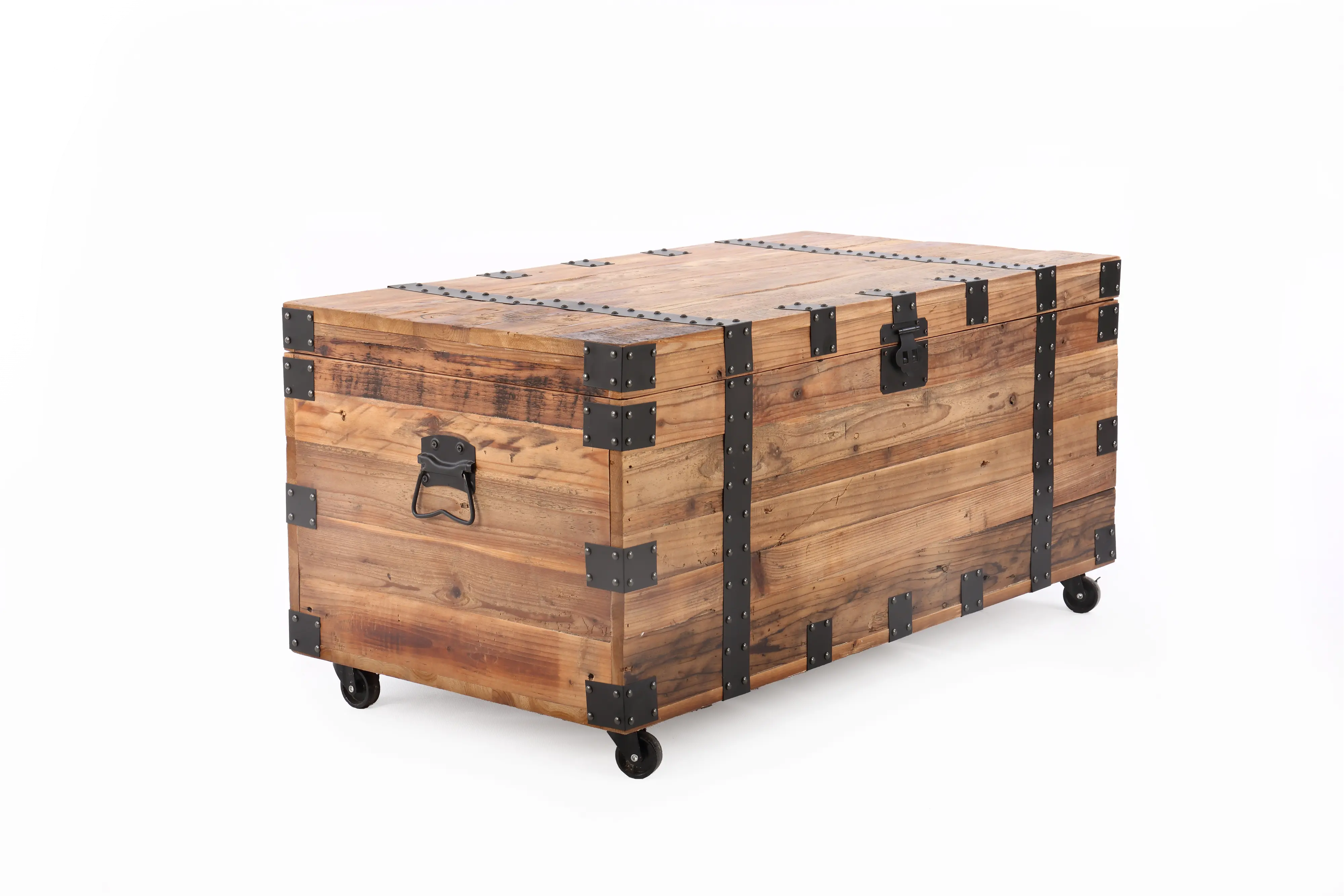Brixton 41  Natural Pine Trunk Table-3