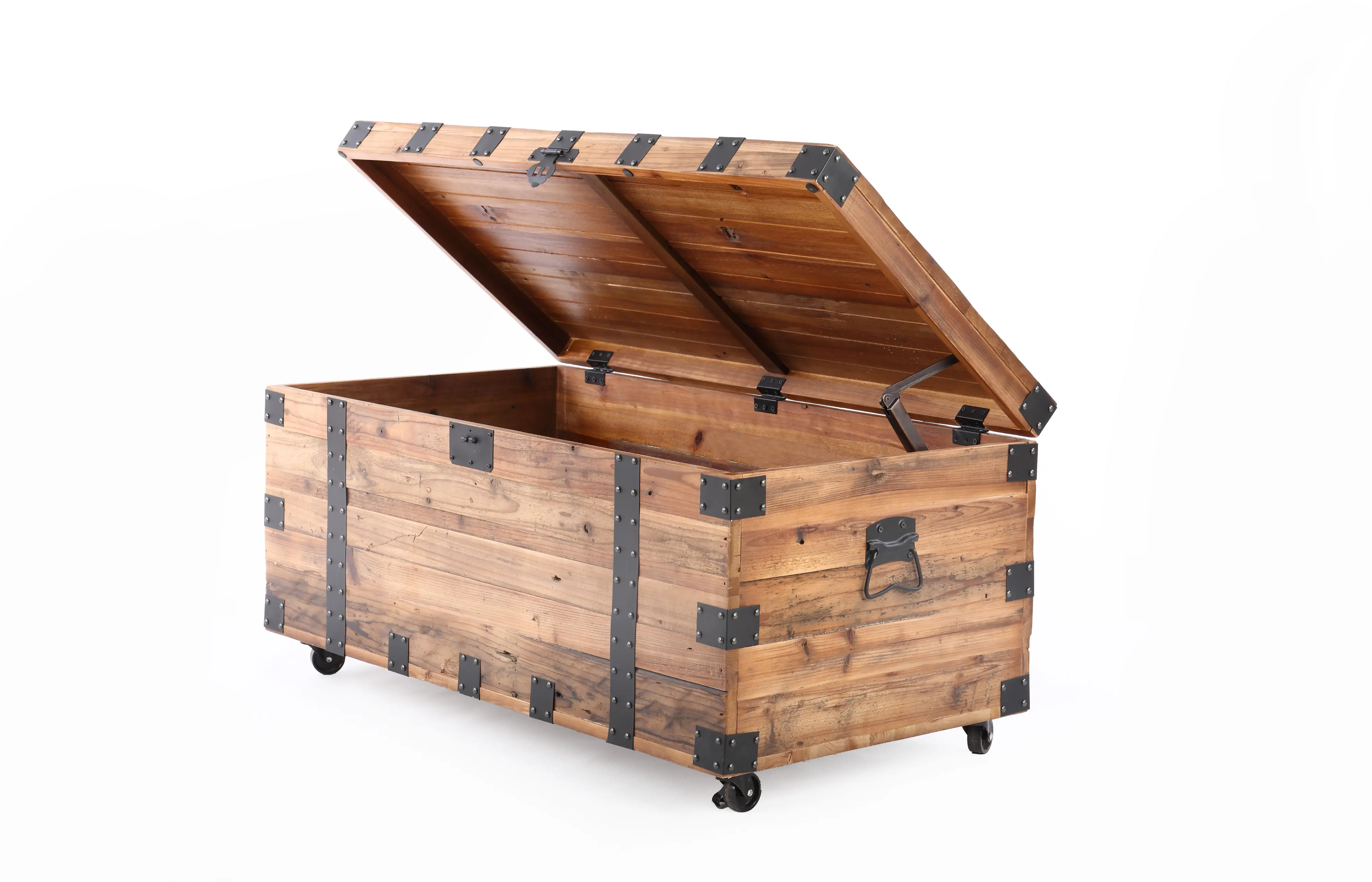 Brixton 41  Natural Pine Trunk Table-5