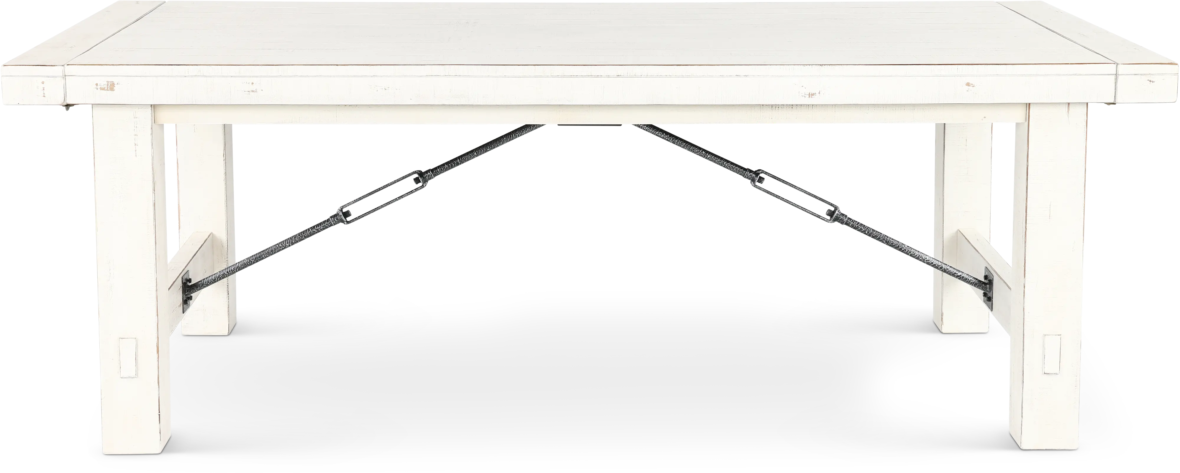 Marina White Dining Table-4