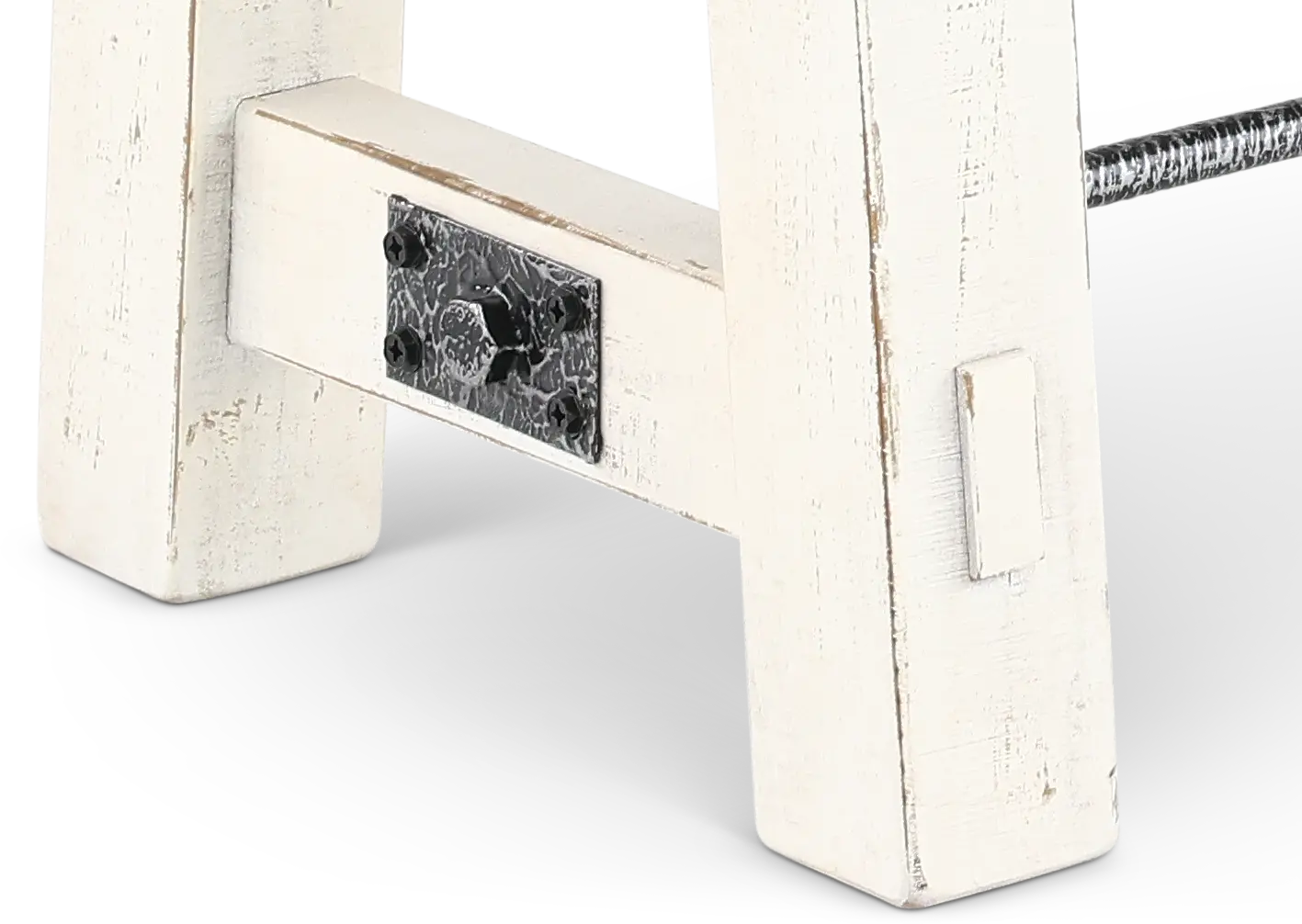 Marina White Sand Dining Bench-6