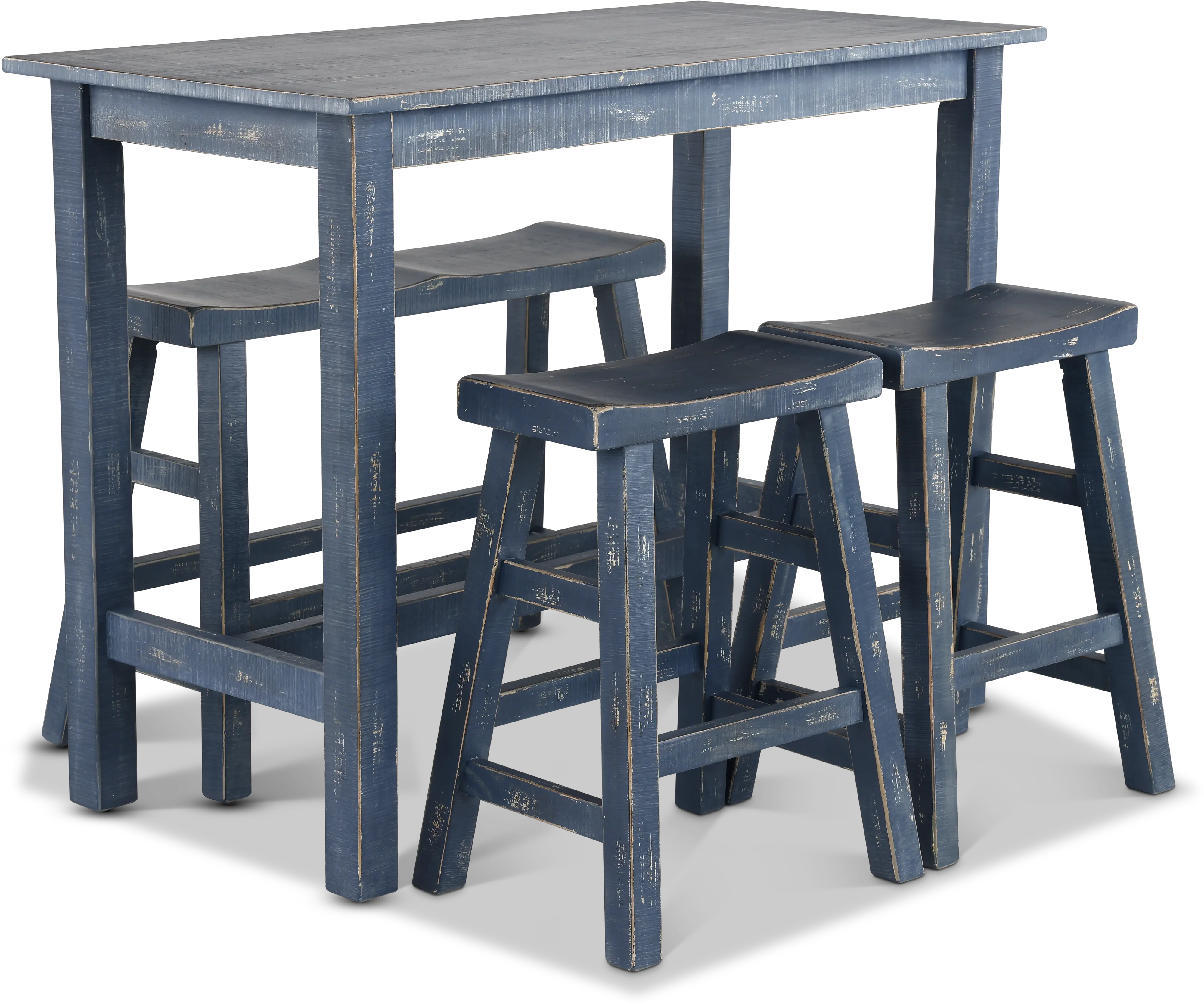 Beach Haven Blue Counter Height Stool-7