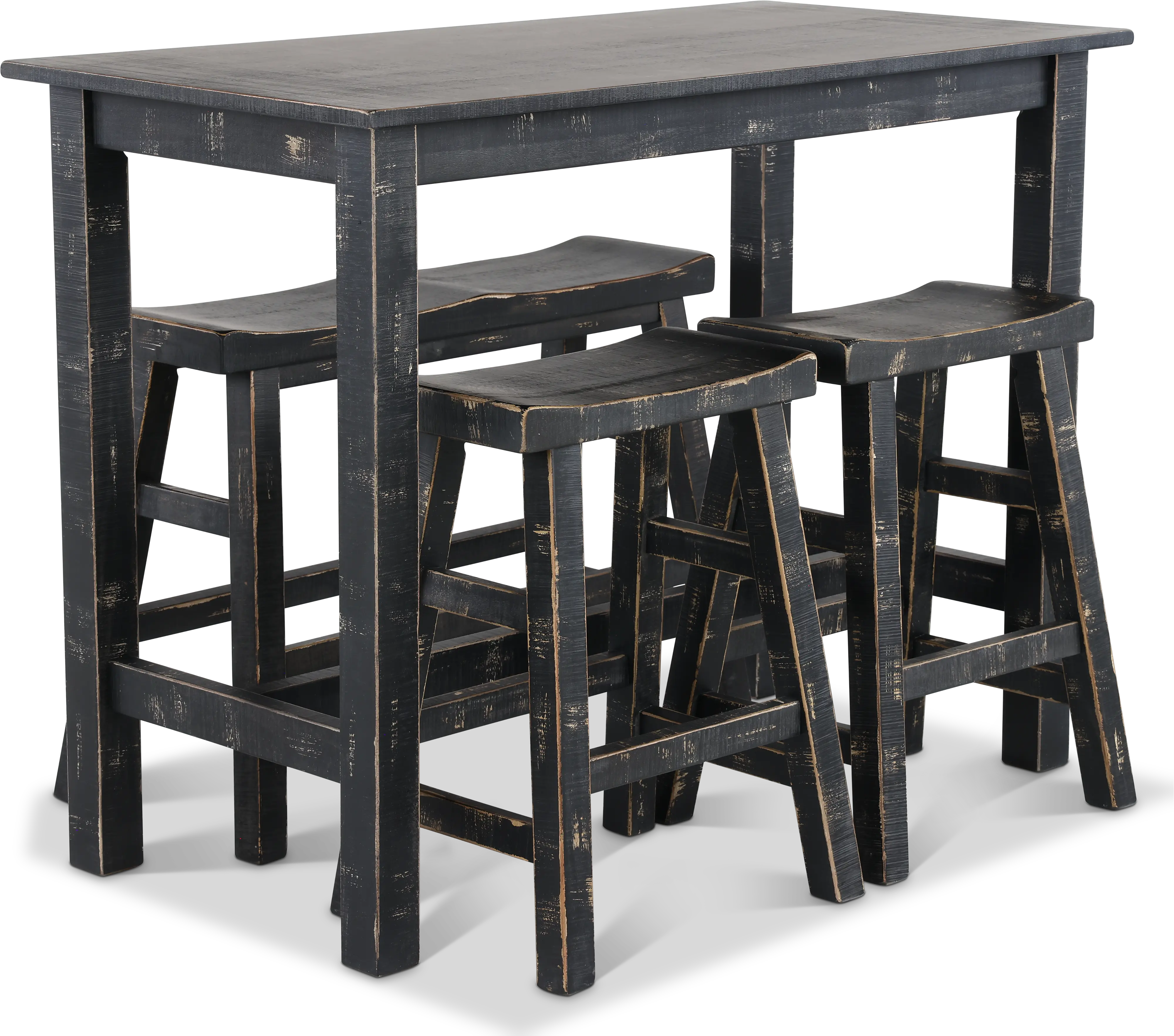 Beach Have Black Counter Height Dining Table-7