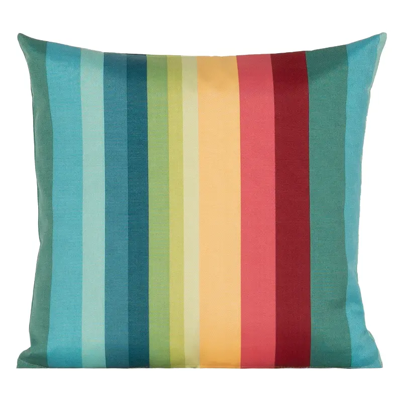 Shore Stripe Multicolor Accent Pillow