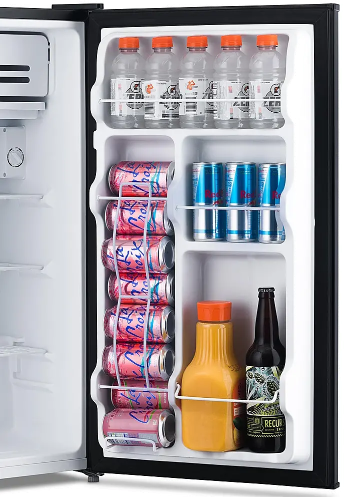 NRF033GA00 NewAir 3.3 Cu. Ft. Compact Mini Refrigerator - Gray-4