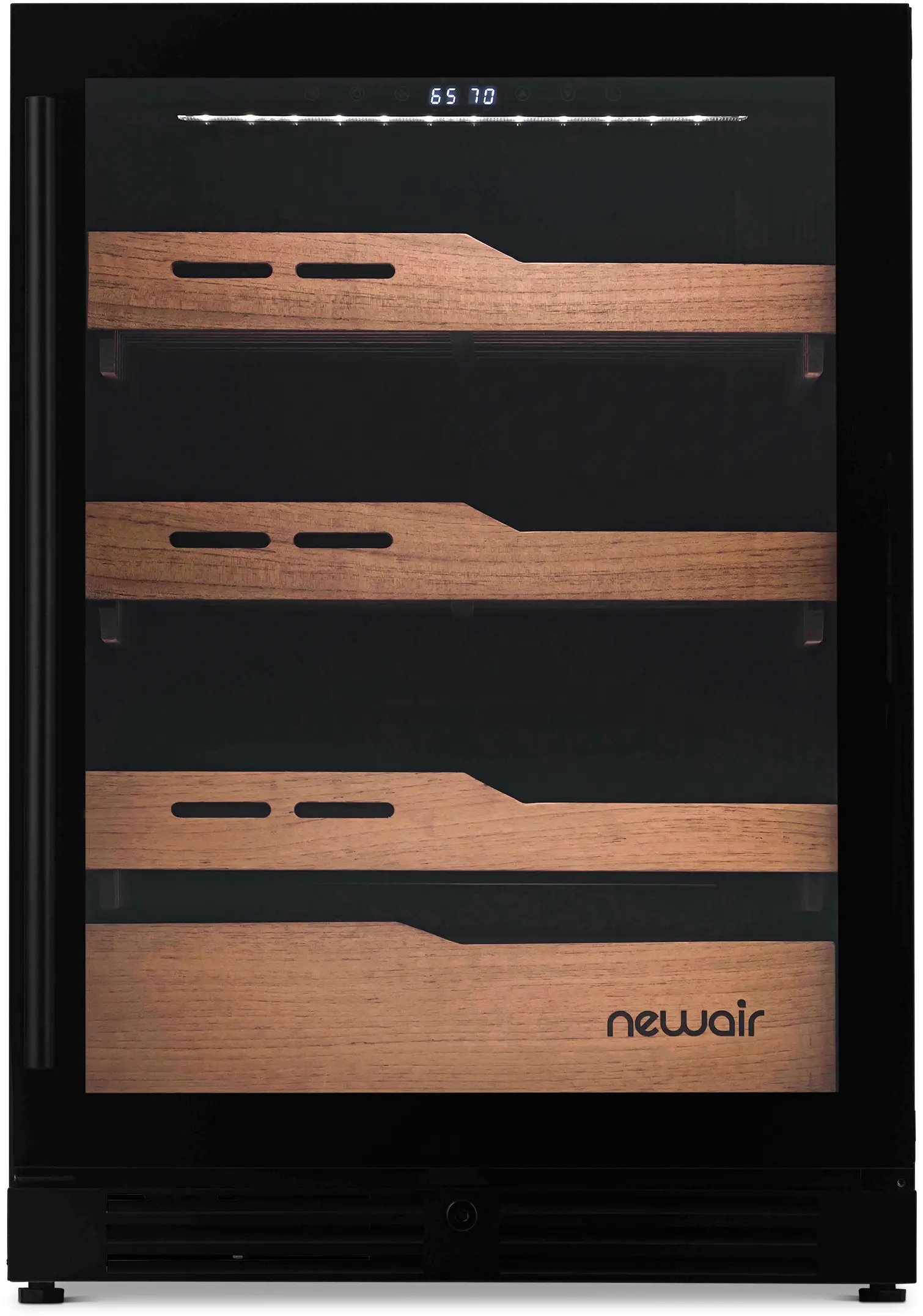 NCH1K5BK00 NewAir 1,500 Count Electric Cigar Humidor - Black-3