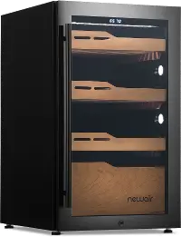 NCH840BK00 NewAir 840 Count Electric Cigar Humidor - Black