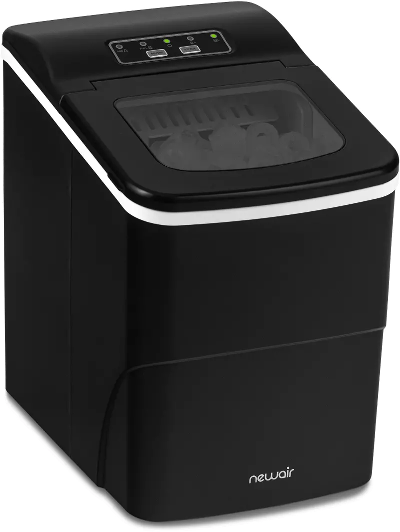 NewAir Matte Black Countertop Ice Maker