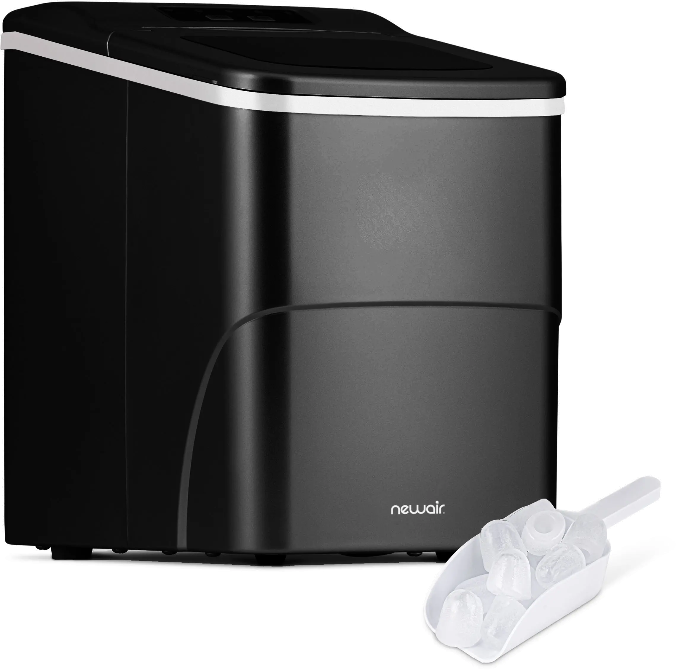 NIM026MB00 NewAir Matte Black Countertop Ice Maker-3