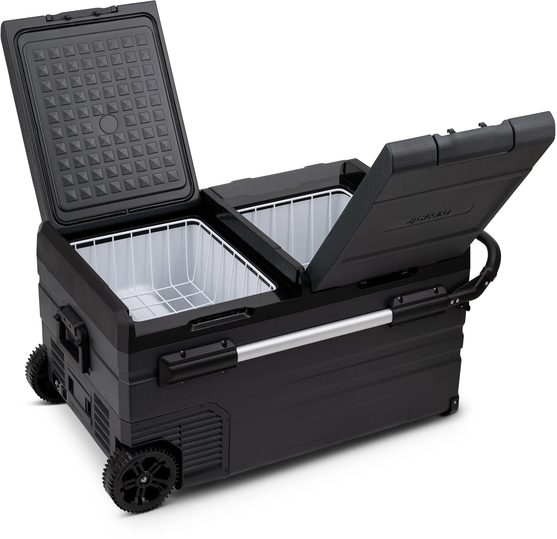 NPR080GA00 NewAir 12V/24V DC Portable 80 Qt. Electric Car Camping Cooler-5