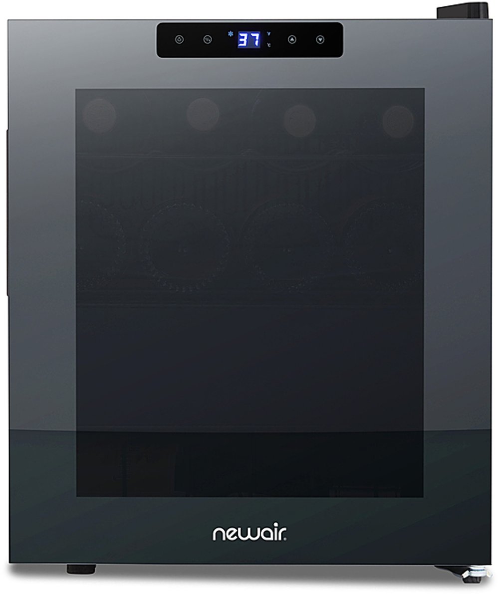 NewAir® Shadowᵀᴹ Series 16 Bottle Wine Cooler Refrigerator - Black