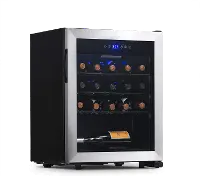 NWC023SS00 NewAir 23 Bottle Freestanding Compressor Wine Fridge - Stainless Steel
