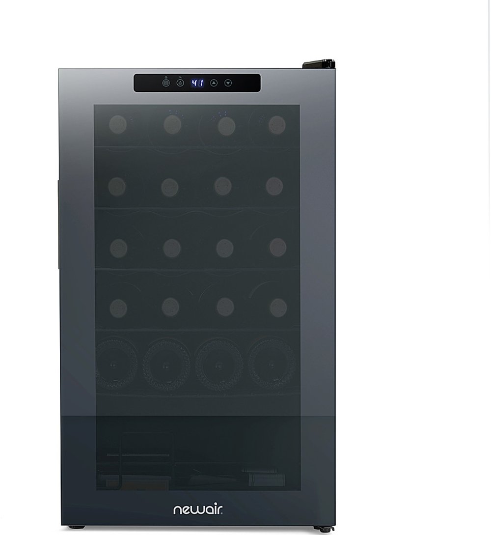 NewAir® Shadowᵀᴹ Series 24 Bottle Wine Cooler Refrigerator - Black