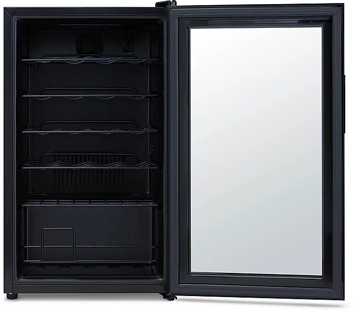 NWC024BK00 NewAir® Shadowᵀᴹ Series 24 Bottle Wine Cooler Refrigerator - Black-4